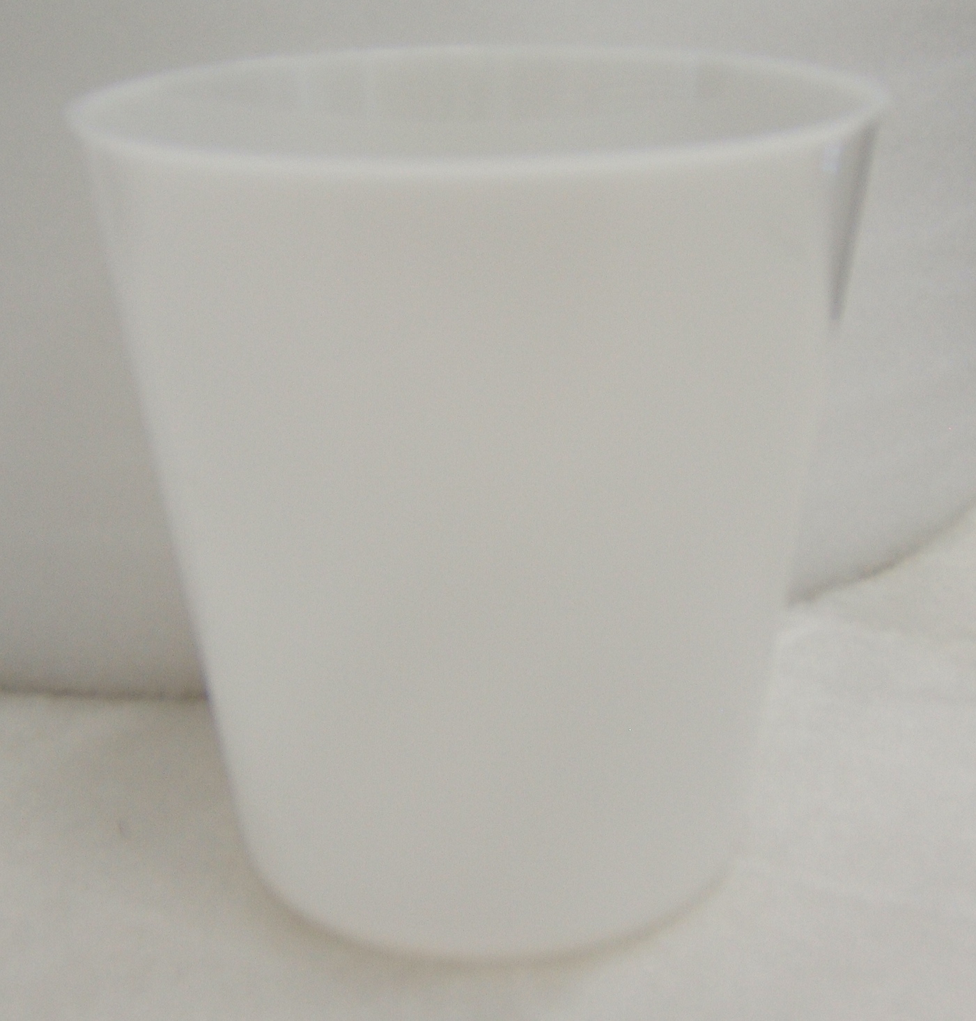 White Candlelight service cup drip protector wind protector